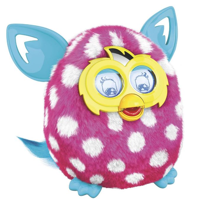 Furby (Фёрби) Boom Интерактивная игрушка Солнечная волна (Рисунок белый кружок)