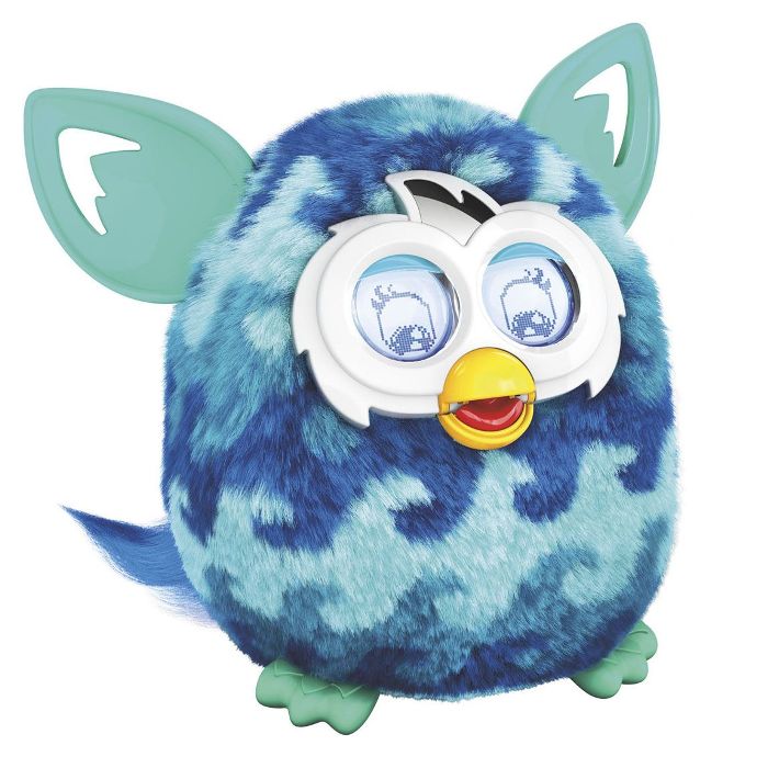 Furby (Фёрби) Boom Интерактивная игрушка Теплая волна (Рисунок голубая волна)