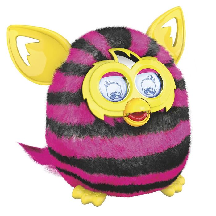 Furby (Фёрби) Boom Интерактивная игрушка Теплая волна (Рисунок горизонтальная полоска)